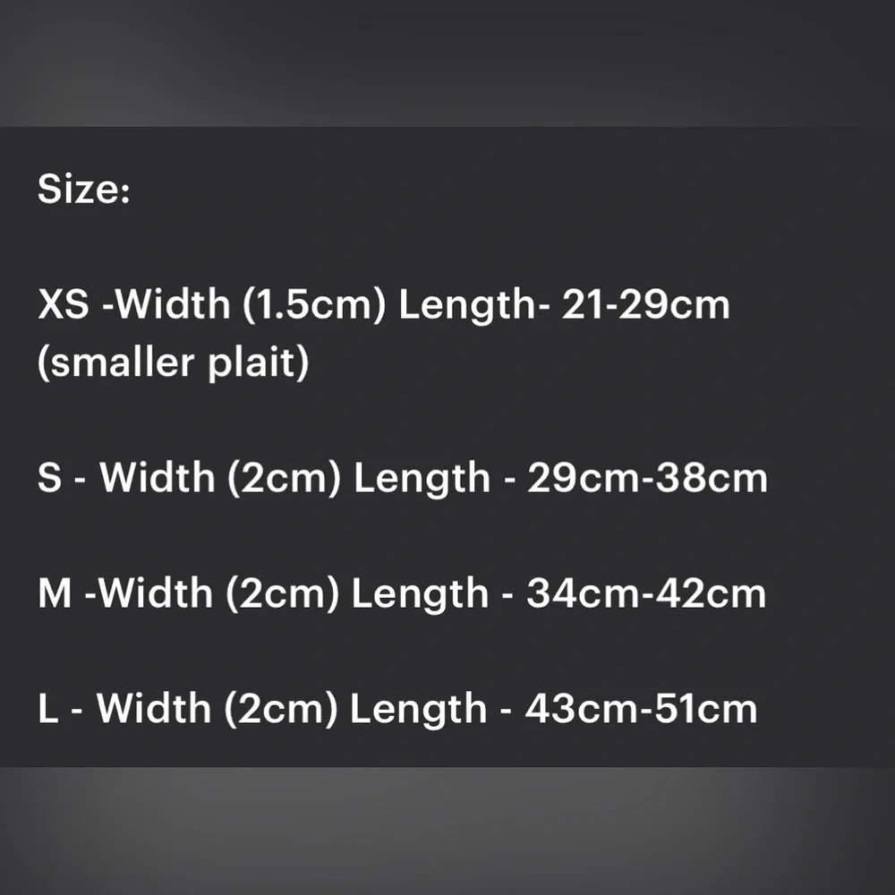 HGP Luxury Blue Weaved Dog Collar Gold Hardware Leather Trim | Small - Picture 5 of 5